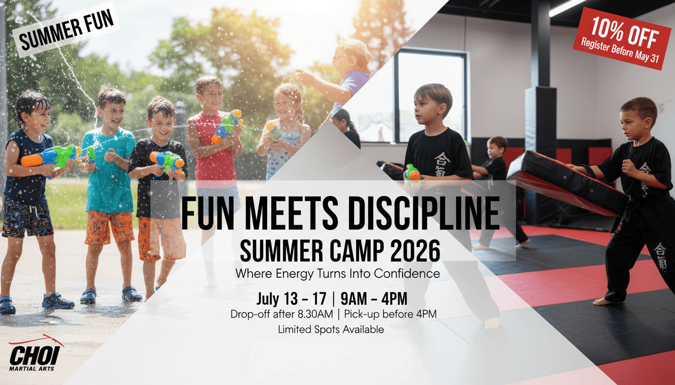 Summer Camp 2026 with Choi Martial Arts